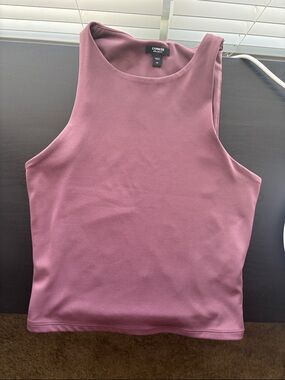 Express Body Contour High Neck Tank